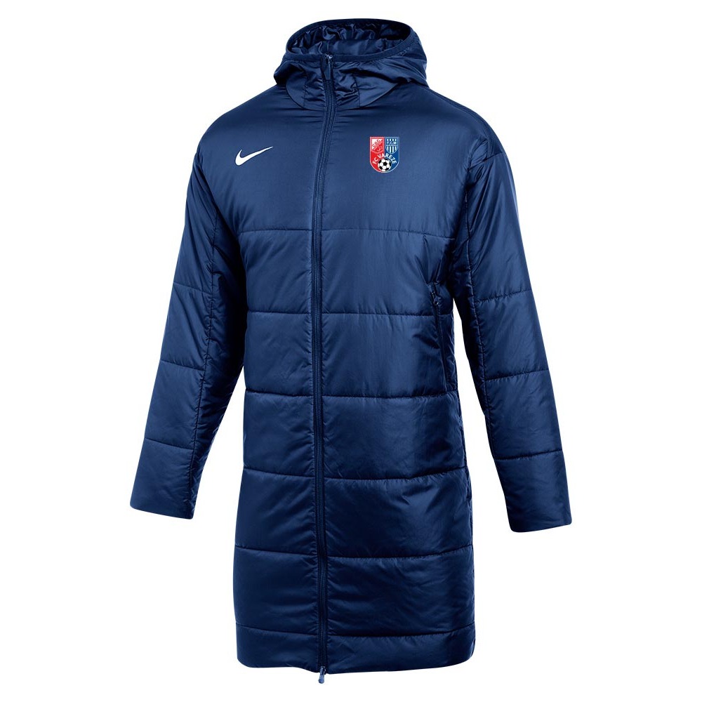 Parka longue Bleu Marine pour Homme - FC Vareze | EKINSPORT