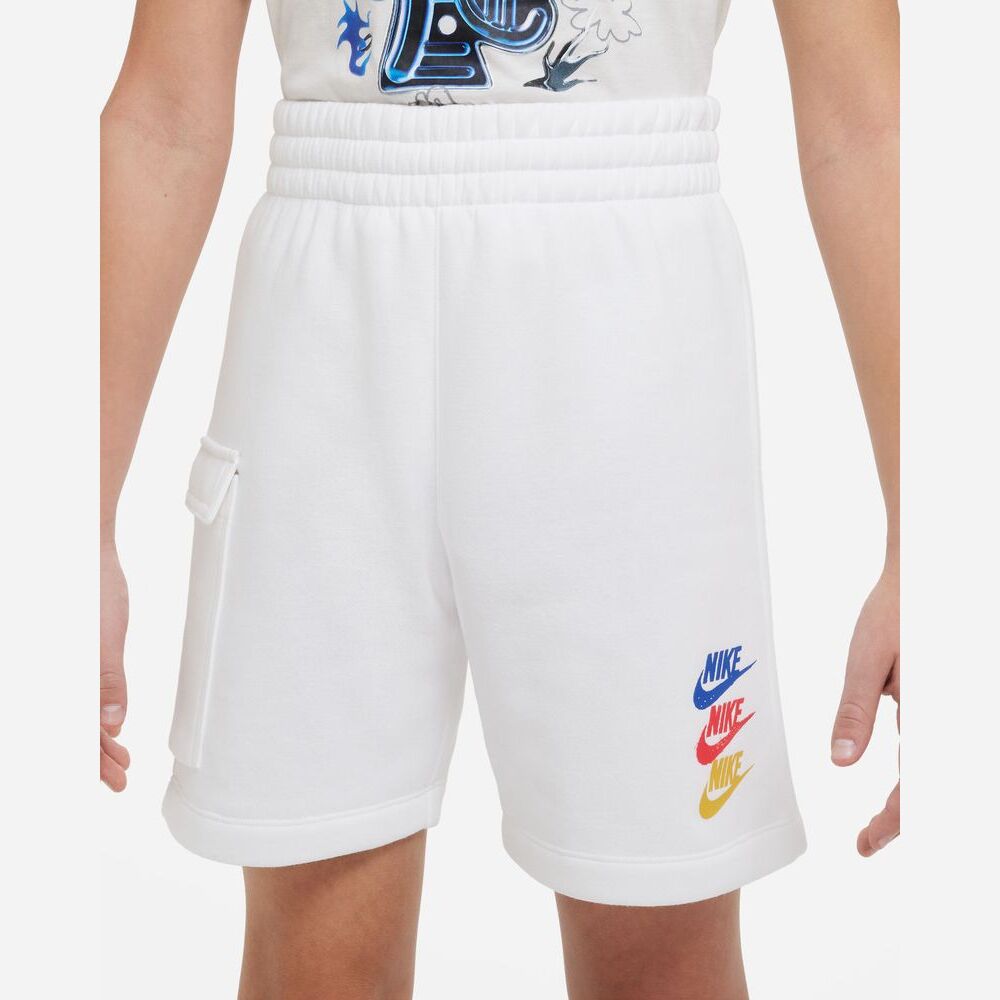 Pantaloncini Nike Sportswear da bambino bianchi FJ5530 100