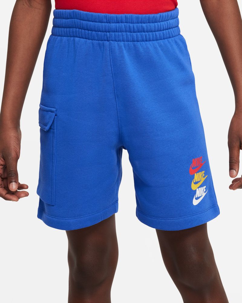 Short cargo Nike Sportswear Bleu Royal pour Enfant - FJ5530-480 | EKINSPORT