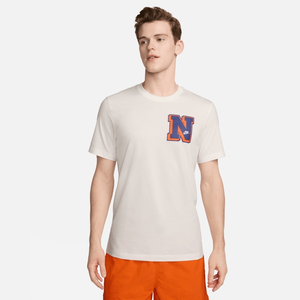 T shirt nike air col blanc online