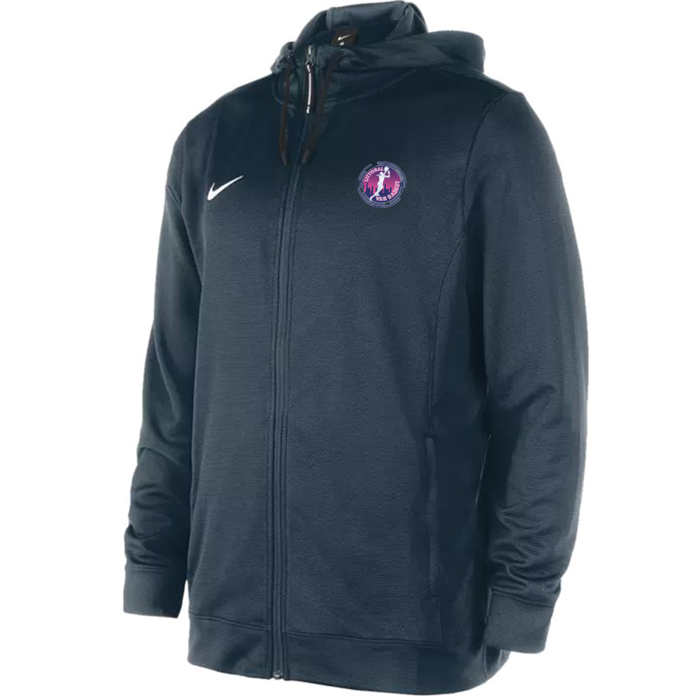 Veste ?� capuche de basketball Nike Team pour Homme - Littoral Var Basket | EKINSPORT