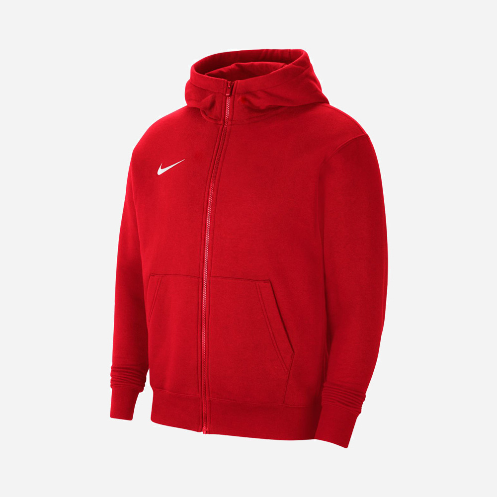 Sweat zippe a capuche Nike Team Club 20 pour Enfant CW6891 657 Rouge EKINSPORT