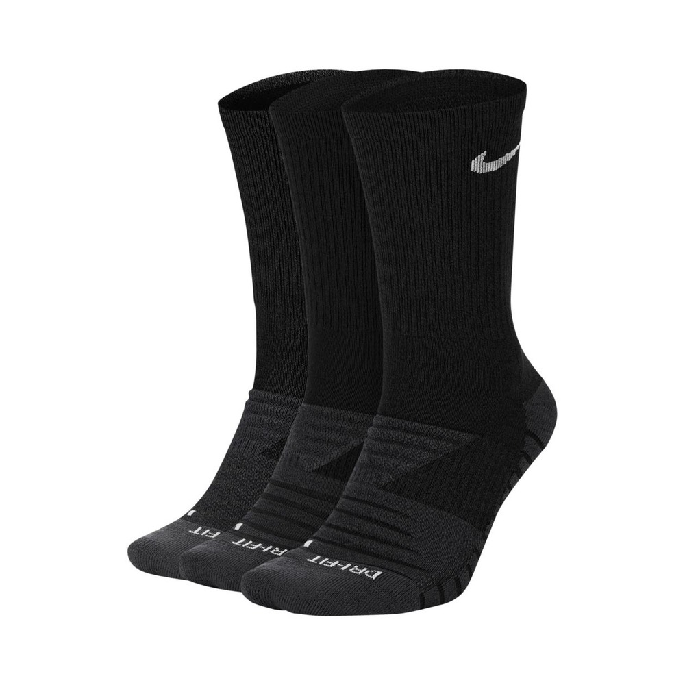 Lot De 3 Paires De Chaussettes Nike Noir - Espace Foot