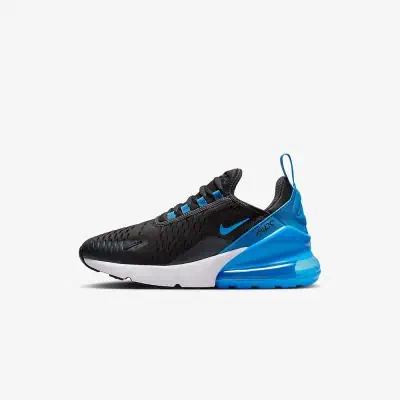 Chaussures Nike Air Max 270 Blanc Bleu Royal pour Enfant EKINSPORT