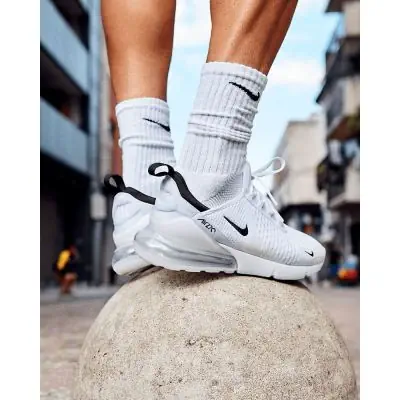 Scarpe Nike Air Max 270 Uomo AH8050 100 Bianco EKINSPORT