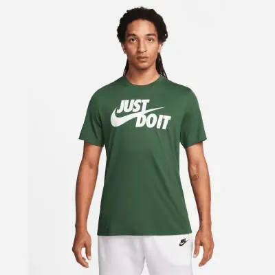 Nike green t shirt mens deals