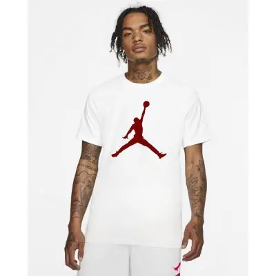 T shirt jordan rouge top