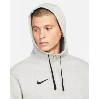 Nike team club hoodie grey outlet