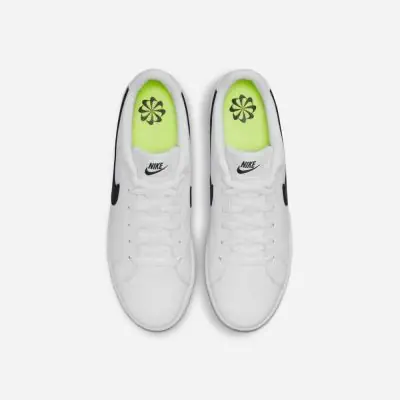 Chaussures Nike Court Royale 2 Next Nature Blanc Noir pour Homme EKINSPORT