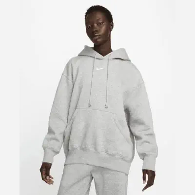 Nike Sportswear Phoenix Fleece Oversize Kapuzenpullover Grau fur Damen EKINSPORT