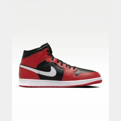 Jordan mid rouge strymon et noir