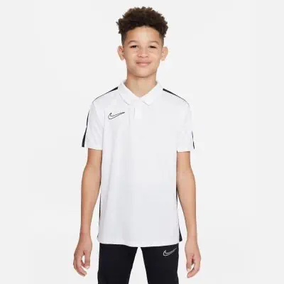 Nike Dri Fit Academy 23 Kids Polo DR1350 100 White EKINSPORT