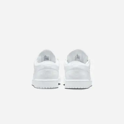 Women s Air Jordan 1 Low White Shoes EKINSPORT