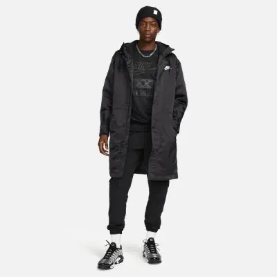 Men s Nike Club Stadium Parka Black EKINSPORT