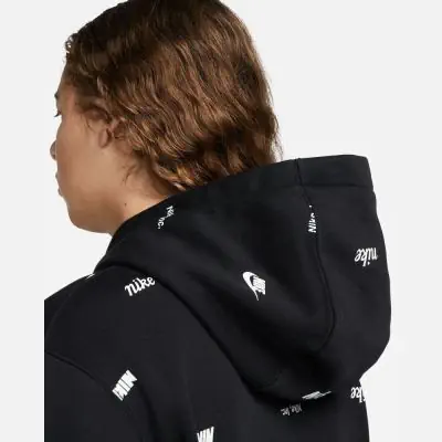 Nike Club Fleece Allover Print Hoodie fur Manner FB7434 EKINSPORT