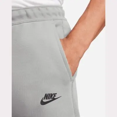 Nike Tech Fleece Slim Fit Heren Heather Grey Joggingbroek EKINSPORT