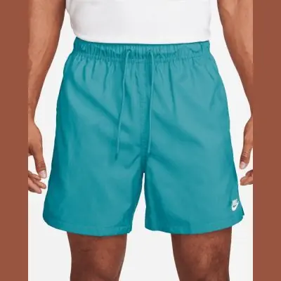Men s Nike Club Woven Sky Blue Short EKINSPORT