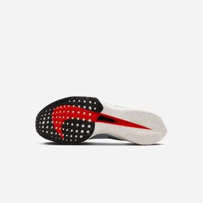 Nike ZoomX Vaporfly White Red Running Shoes for Men EKINSPORT