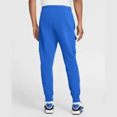 Royal blue joggers nike top