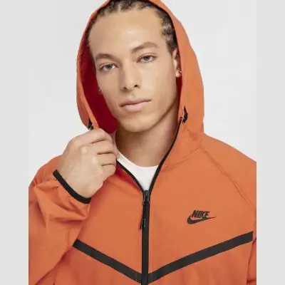 Orange nike coat shop