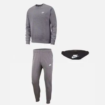 Kit Nike Sportswear for Men. Sweatshirt Trouser Banana EKINSPORT