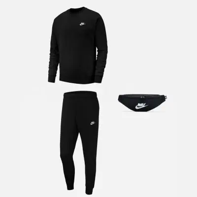 Kit Nike Sportswear for Men. Sweatshirt Trouser Banana EKINSPORT