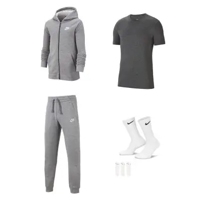 Kit Nike Sportswear for Child. Jogging suit Tee shirt Socks EKINSPORT