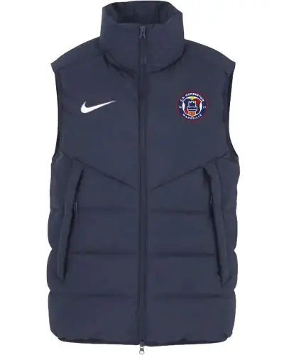 Doudoune sans manches Nike Bleu Marine pour homme CA Gombertois EKINSPORT