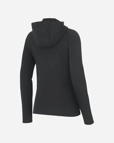Women s Nike Team Full Zip Hoodie Black Training Jacket EKINSPORT