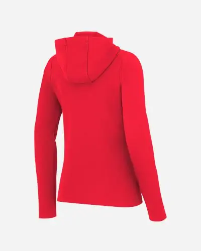 Veste de Training Nike Team Full Zip Hoodie Rouge pour femme EKINSPORT