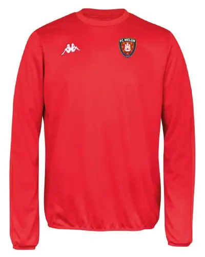 Sweatshirt Rouge pour Homme FC Melun EKINSPORT