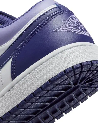 Jordan 1 Low Violet White Men s Shoes EKINSPORT