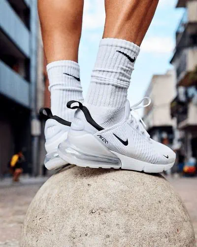 Chaussures Nike Air Max 270 pour Homme AH8050 100 Blanc EKINSPORT