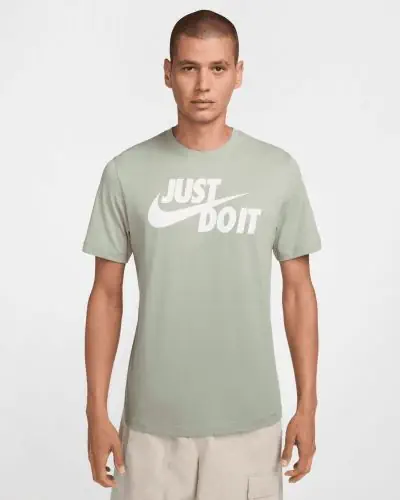 Men s Nike Sportswear JDI Khaki green T shirt EKINSPORT