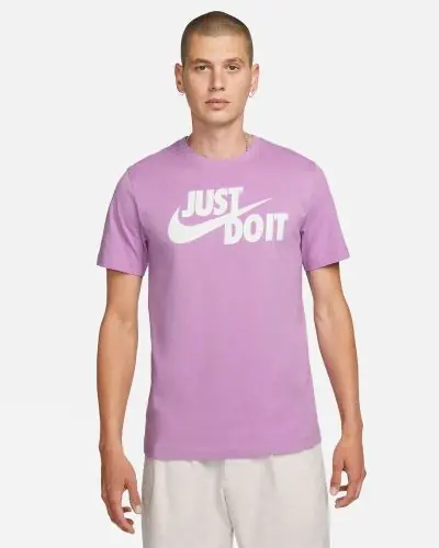 Maglietta Nike Sportswear viola da uomo AR5006 591 EKINSPORT