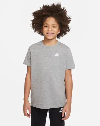 Camiseta nike niño gris store