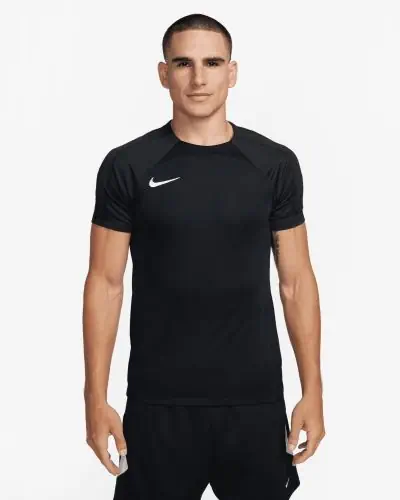Nike Heren Dri Fit Strike III Jersey DR0889 010 Zwart EKINSPORT