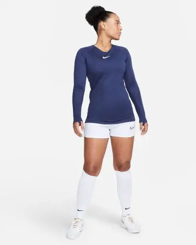 Sous maillot Nike Park manches longues pour Femme AV2610 410 Bleu Marine EKINSPORT