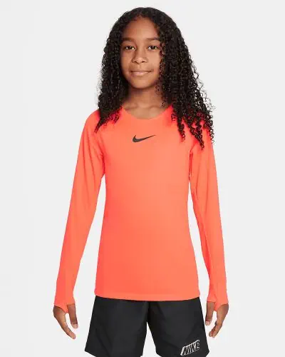 Nike Park Children s long sleeve undershirt AV2611 635 Crimson Red EKINSPORT