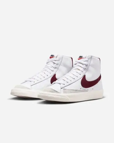 Nike blazer basse bianche hot sale
