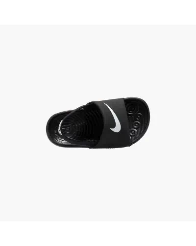 Claquettes Nike Kawa pour Enfant BV1094 001 Noir EKINSPORT