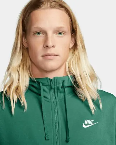 Sweat capuche nike vert on sale