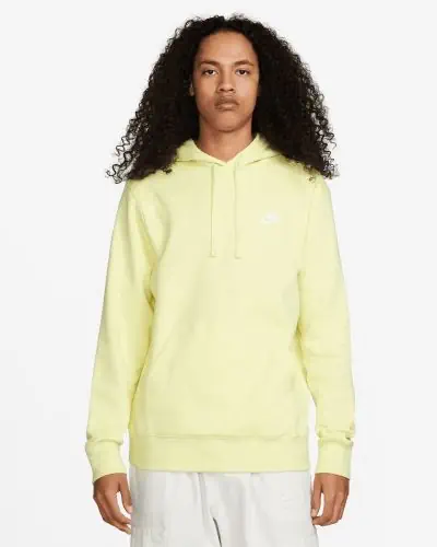 Nike club hoodie vert online