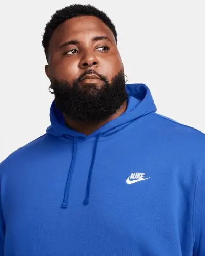 Nike sportswear club fleece bleu sale