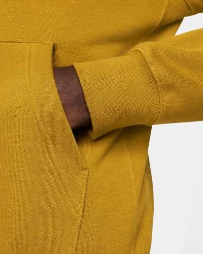 Sweat a capuche Nike Sportswear Club Fleece Jaune Moutarde pour Homme EKINSPORT