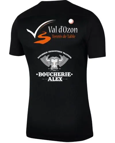Maillot tennis de table personnalisé online