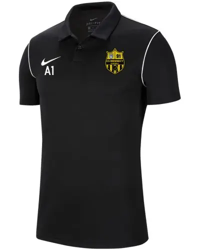 Polo Nike pour Homme CS Mennecy Foot BV6879 010. EKINSPORT