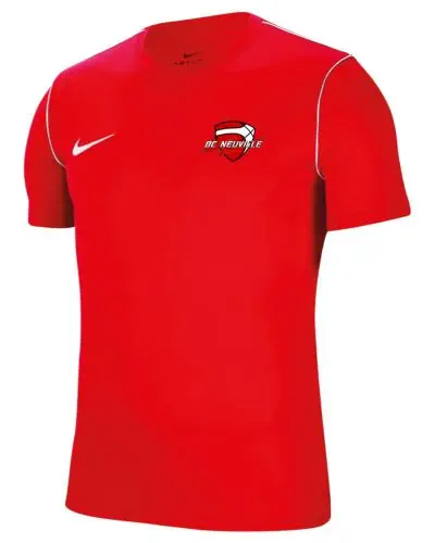 Maillot d entrainement Nike Rouge pour Femme Basket Club Neuville sur Escaut EKINSPORT