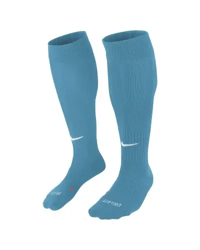 Chaussettes de Football Nike Classic II SX5728 412 Bleu Ciel EKINSPORT