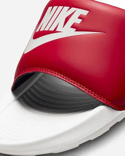 Claquette rouge nike outlet